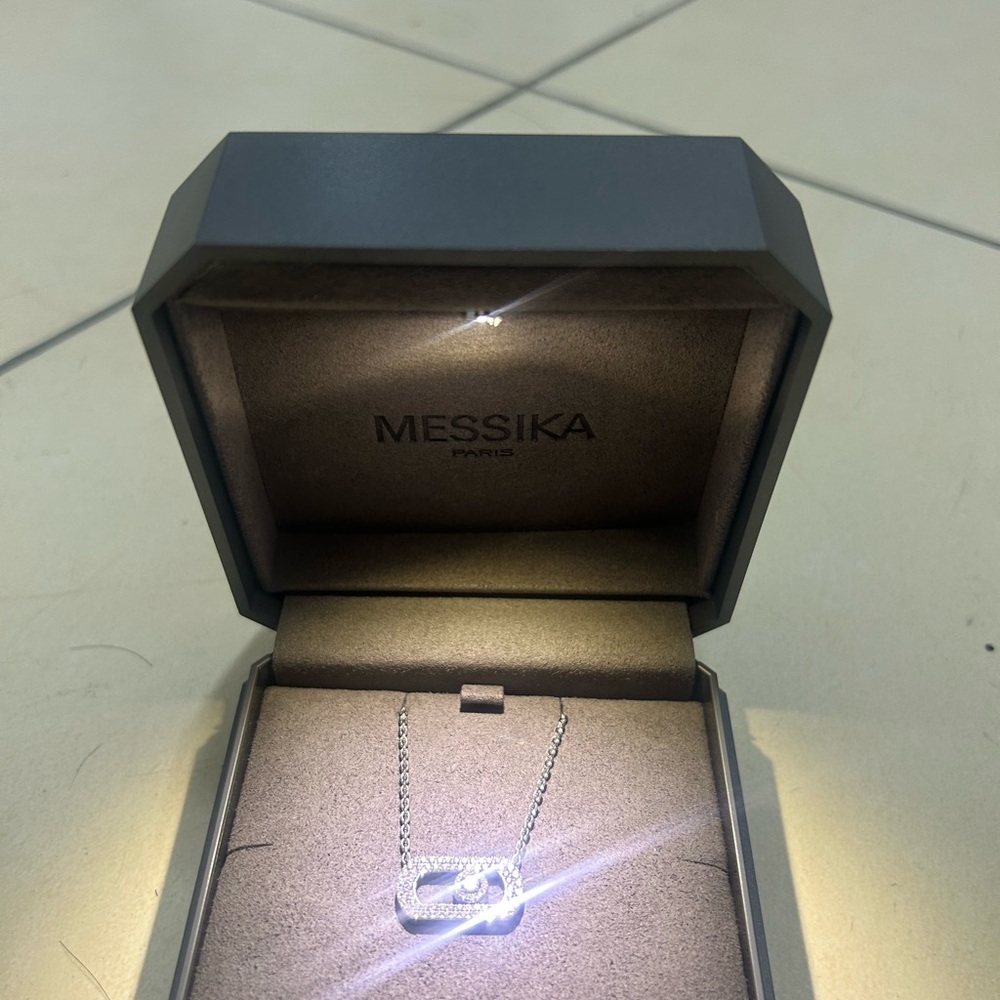 Messika So Move Pavé Necklace